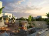 Perspective de la terrasse d'un appartement de la résidence Les Terrasses de Jade