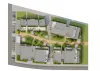 Plan de masse résidence Côté Parc