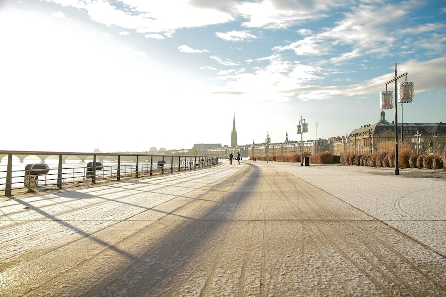 vue sur les quais de Bordeaux