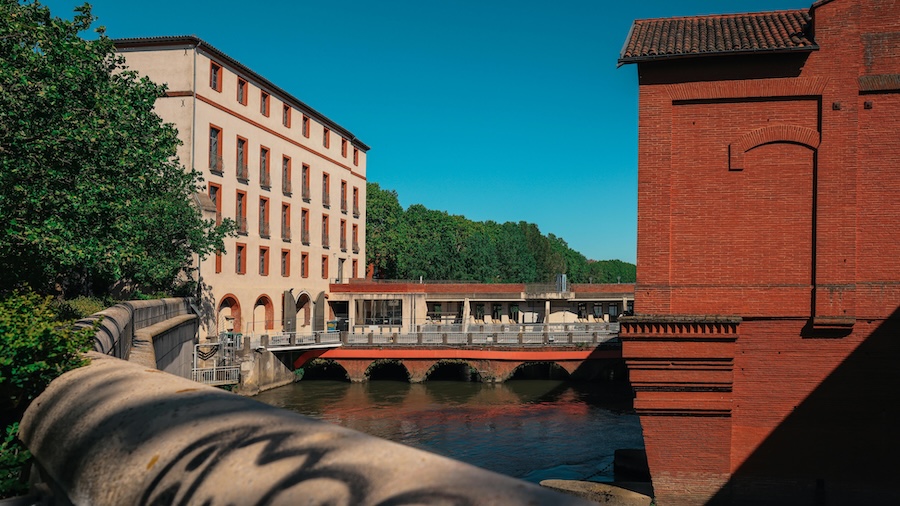 vue sur l’architecture historique de Toulouse