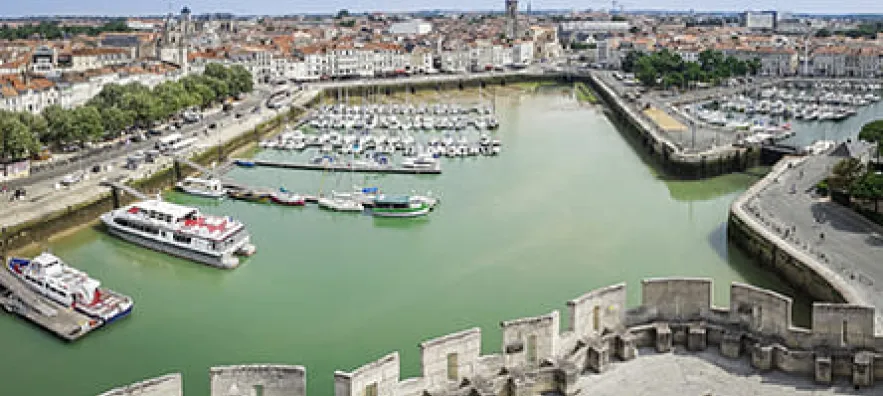 Photographie du port de La Rochelle