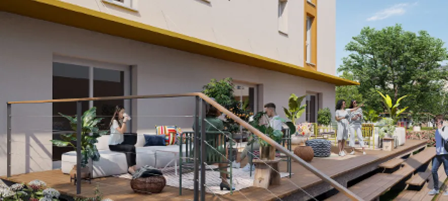 Vue Terrasse Studently Agen