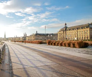 Vue aérienne de Bordeaux