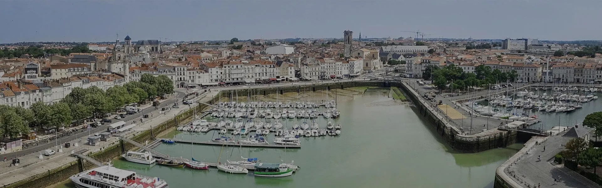 Photographie du port de La Rochelle