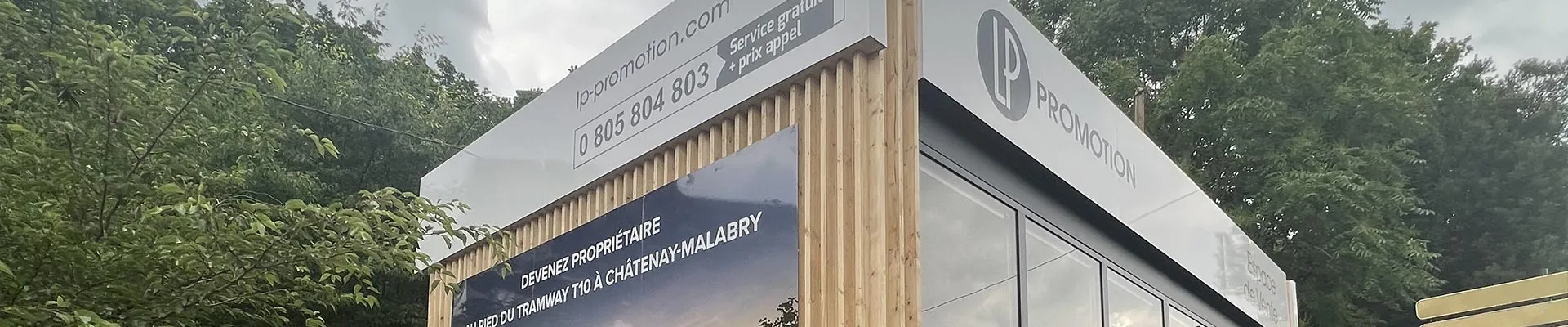 Espace de vente LP Promotion à Châtenay-Malabry