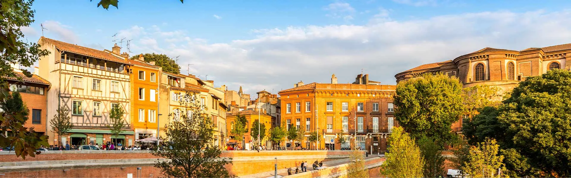 Photographie de la Place de la Daurade à Toulouse