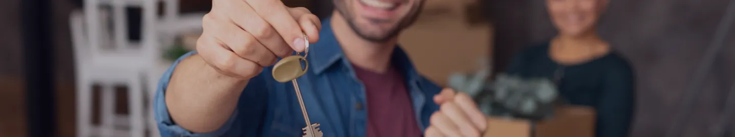 un jeune couple de primo accédant qui ont acheté leur premier logement neuf