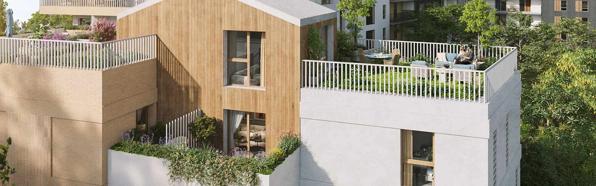 bâtiment éco-responsable, végétalisé