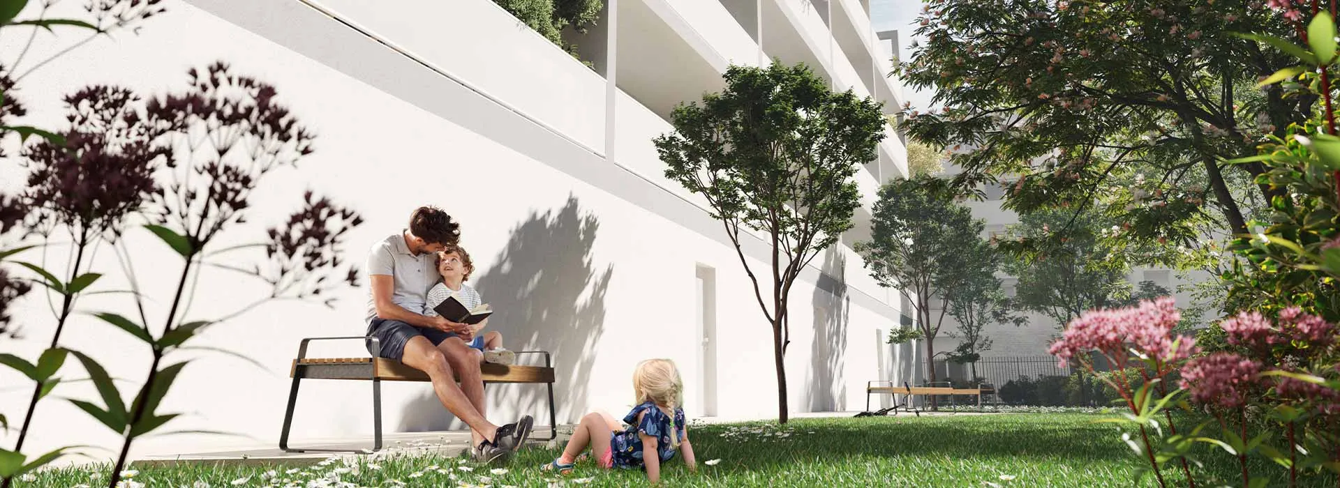 Espace commun résidence Urban Botany