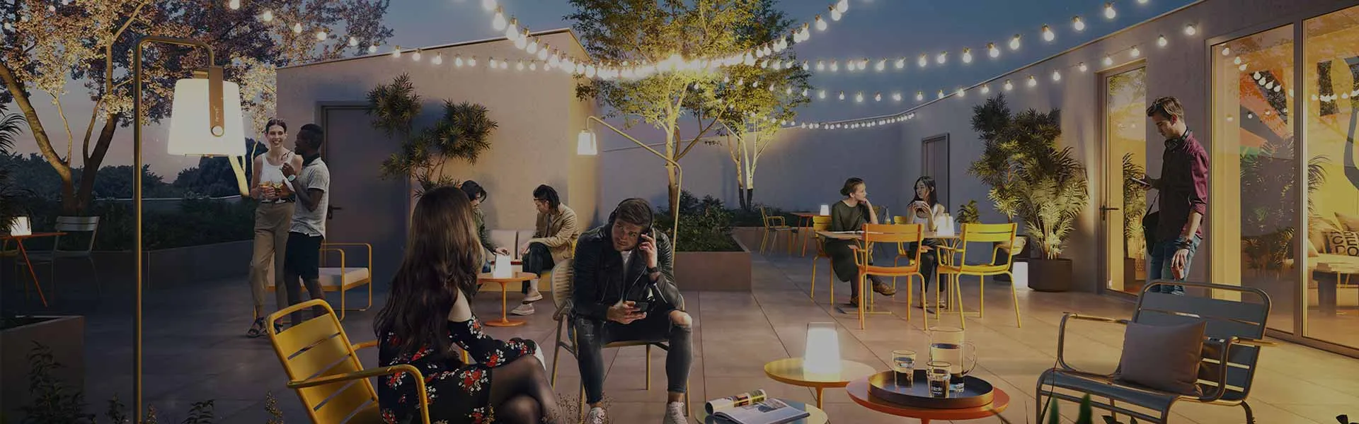 Terrasse commune - Le 315