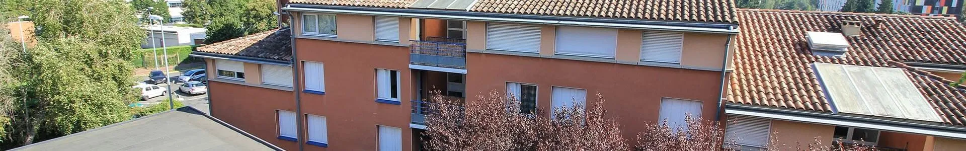 Vue aérienne de la résidence Colline des Sciences