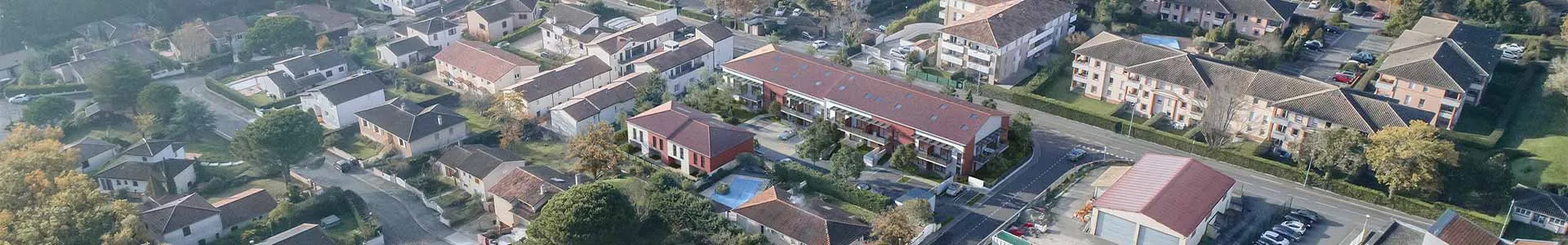 Vue aérienne Les Balcons de Maxance