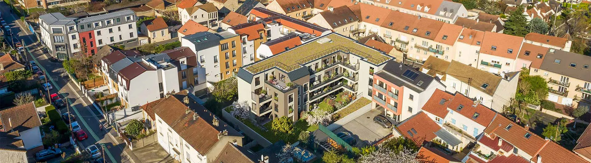 Vue aérienne de Sartrouville