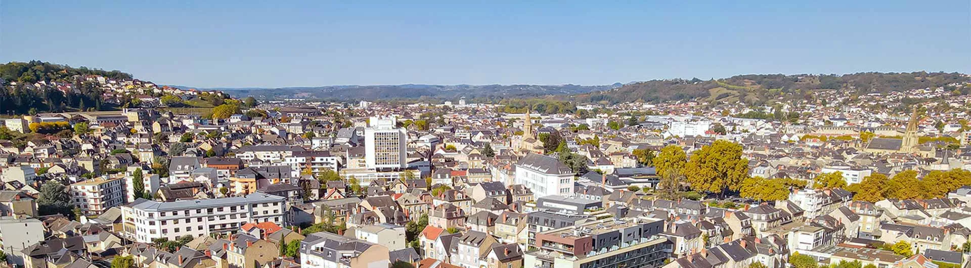 Vue aérienne - résidence Serenly Brive-la-Gaillarde