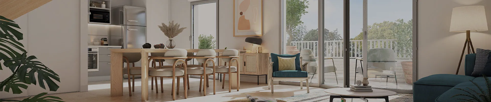 Visuel d'un intérieur d'une résidence certifiée NFHabitat