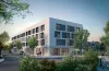 Visuel 3D de la façade de la résidence Studently Tarbes