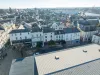 Vue aérienne du quartier de la résidence