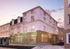 Vue 3D de la façade arrière de la résidence