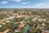 Vue aérienne de la ville de Biard
