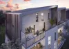 Perspective du balcon d'un appartement de la résidence L'Écrin d'Achillée