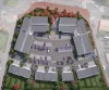 Plan de masse de la résidence Campus Ricci