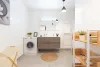 Photo de la salle de bain d'un appartement de la résidence Pavillon Garnier à Châtenay-Malabry