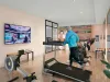 Perspective de la salle fitness de la résidence Violette & Parme