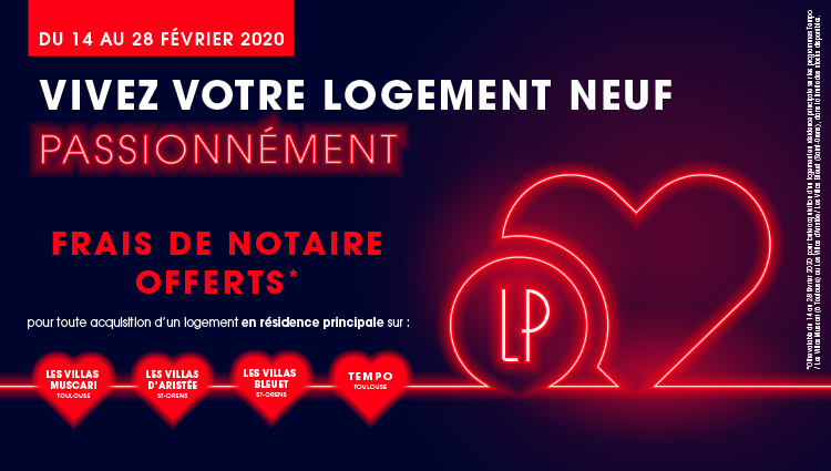 offre saint valentin 2020 frais notaire offerts sur 4 residence toulouse saint-orens