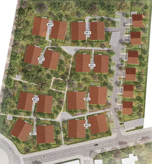 Plan de masse Jardins Etoilees