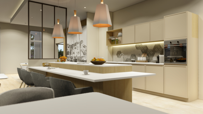 Espace cuisine Mas Marenda