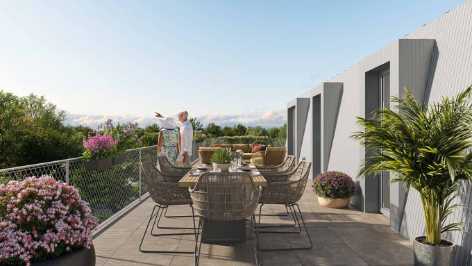Terrasse privative - Clos Vita