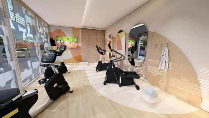 Salle fitness - Clos Vita