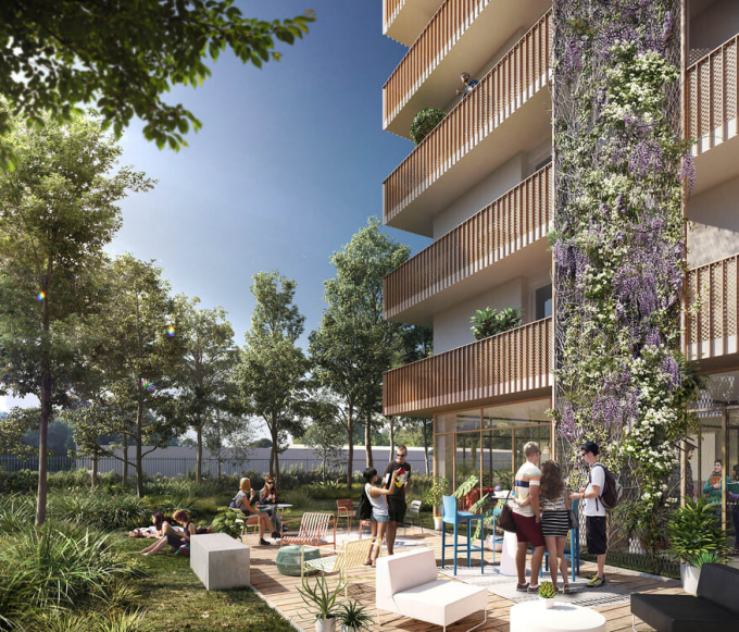Cosmopolitan terrasse