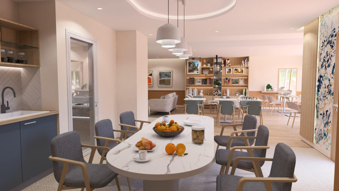 3D Espace Cuisine commune Blanquefort
