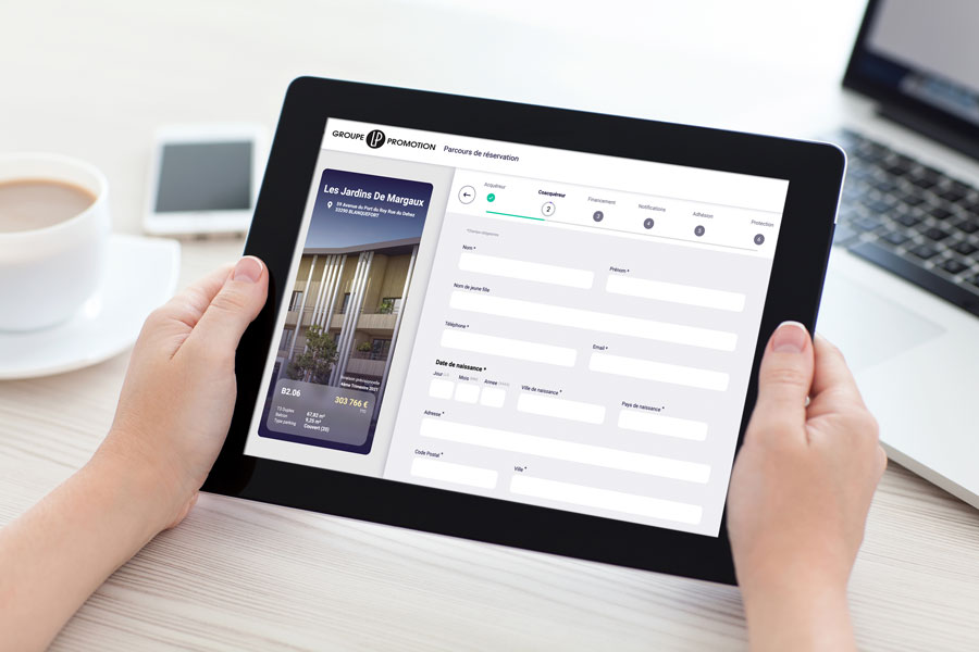 reservation numerique dematerialisation contrat reservation vente immobiliere logements neufs
