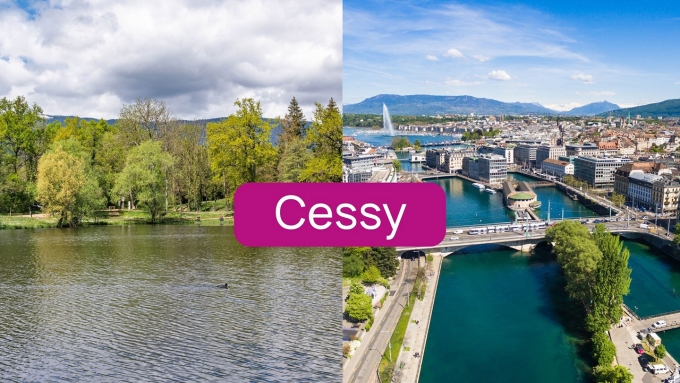 Cessy à proximité de Genève