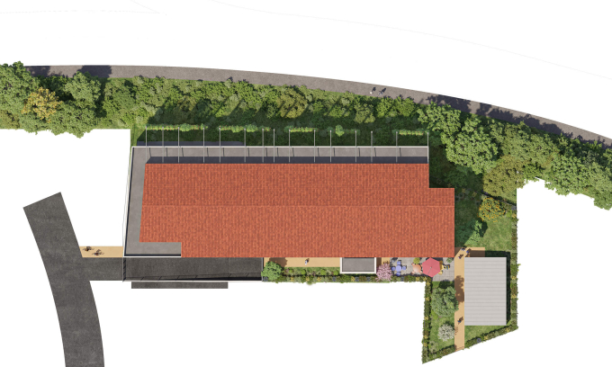 Plan de masse Studently La Roche-sur-yon