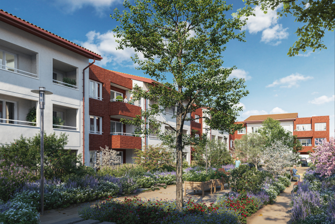 3D extérieure Villas Serenly Saint-Jean