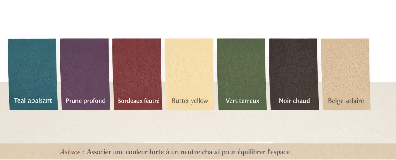 Palette déco 2026 : les teintes à retenir