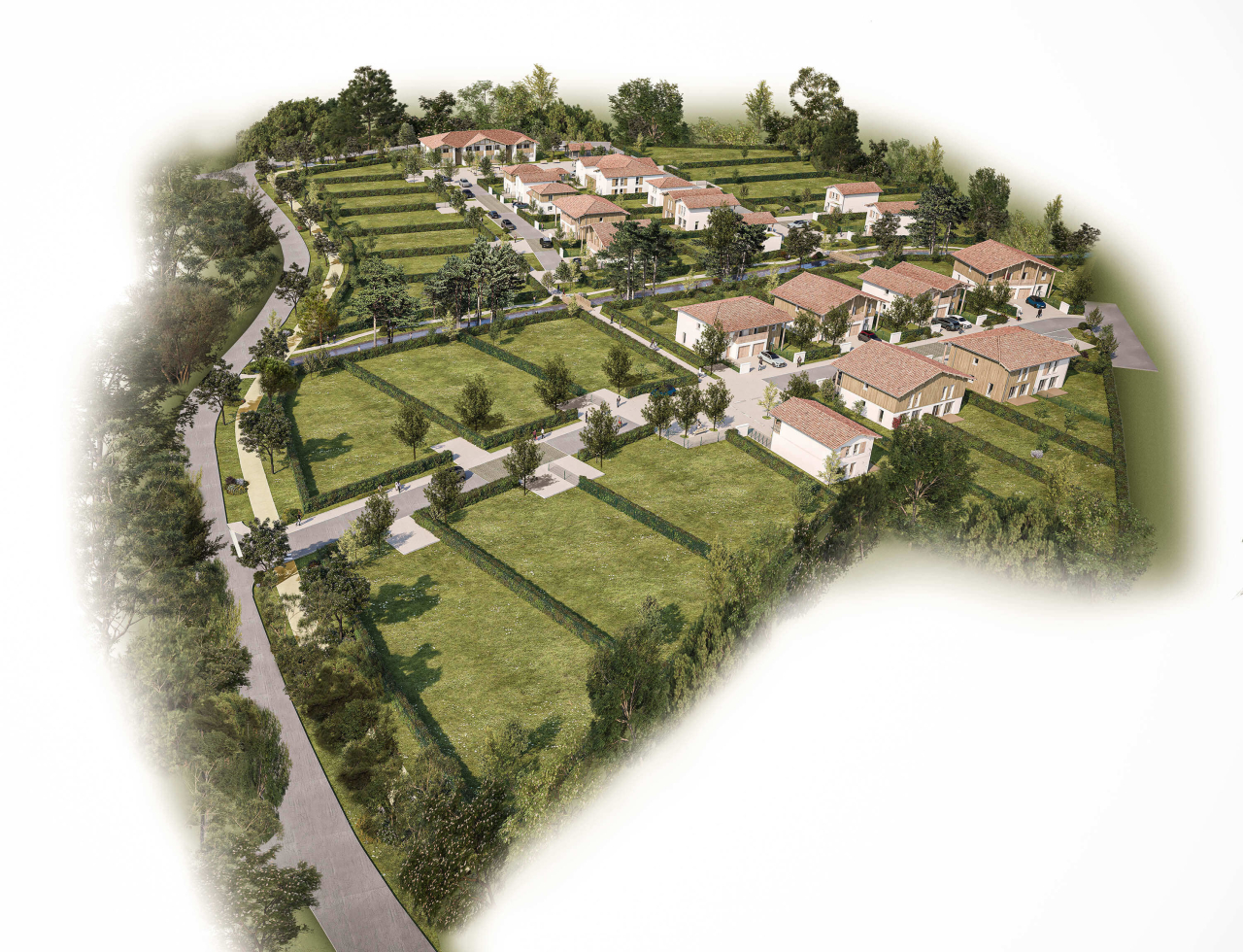 Vue terrains Seignosse