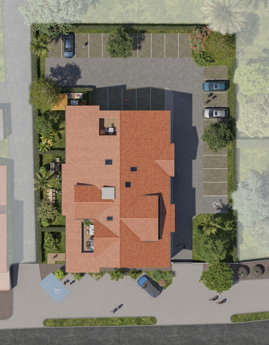 Plan de Masse l'Echo des pins Seignosse