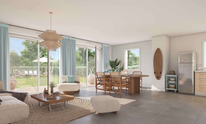 3D intérieure Terre des Landes Seignosse