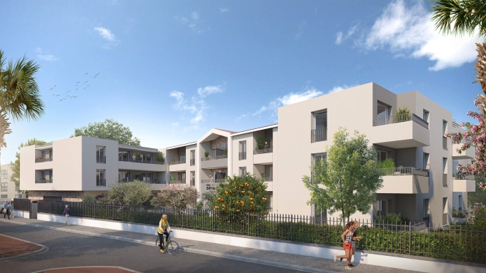 Vue rue 2 Villa Serenly Agde