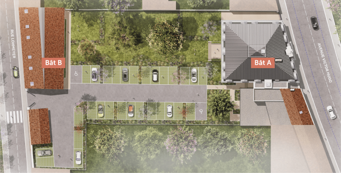 Plan de masse de L'Alchimie à Cognac