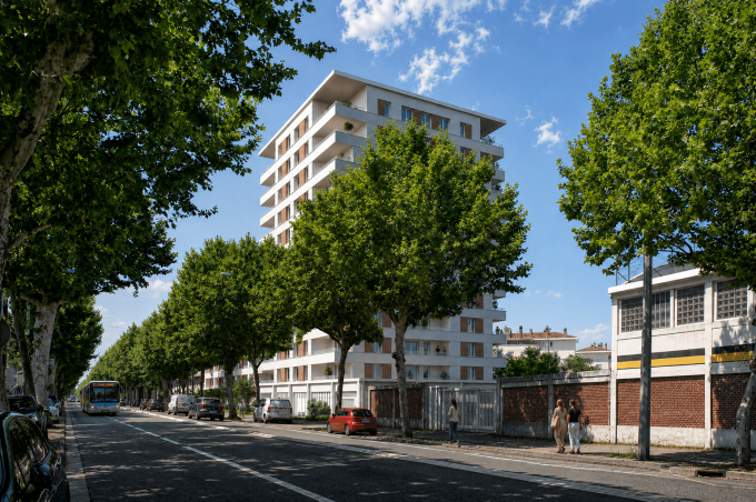 Vue rue Bordeaux Bosc Horizon
