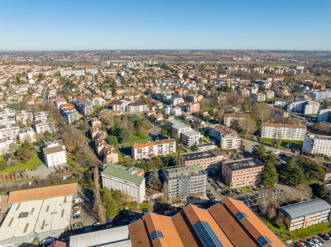 Insertion l'Ecrin de Gaspard - appartements neufs à Toulouse