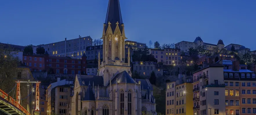 Photographie de l'Église Saint Georges de Lyon