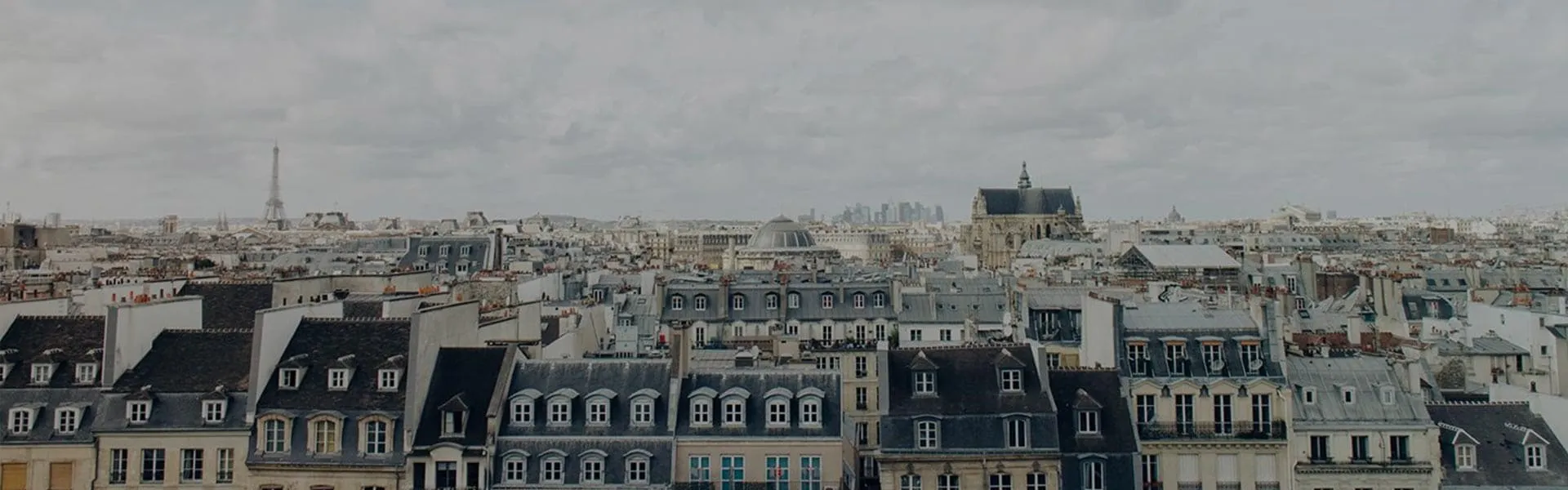 Photographie des toits de Paris